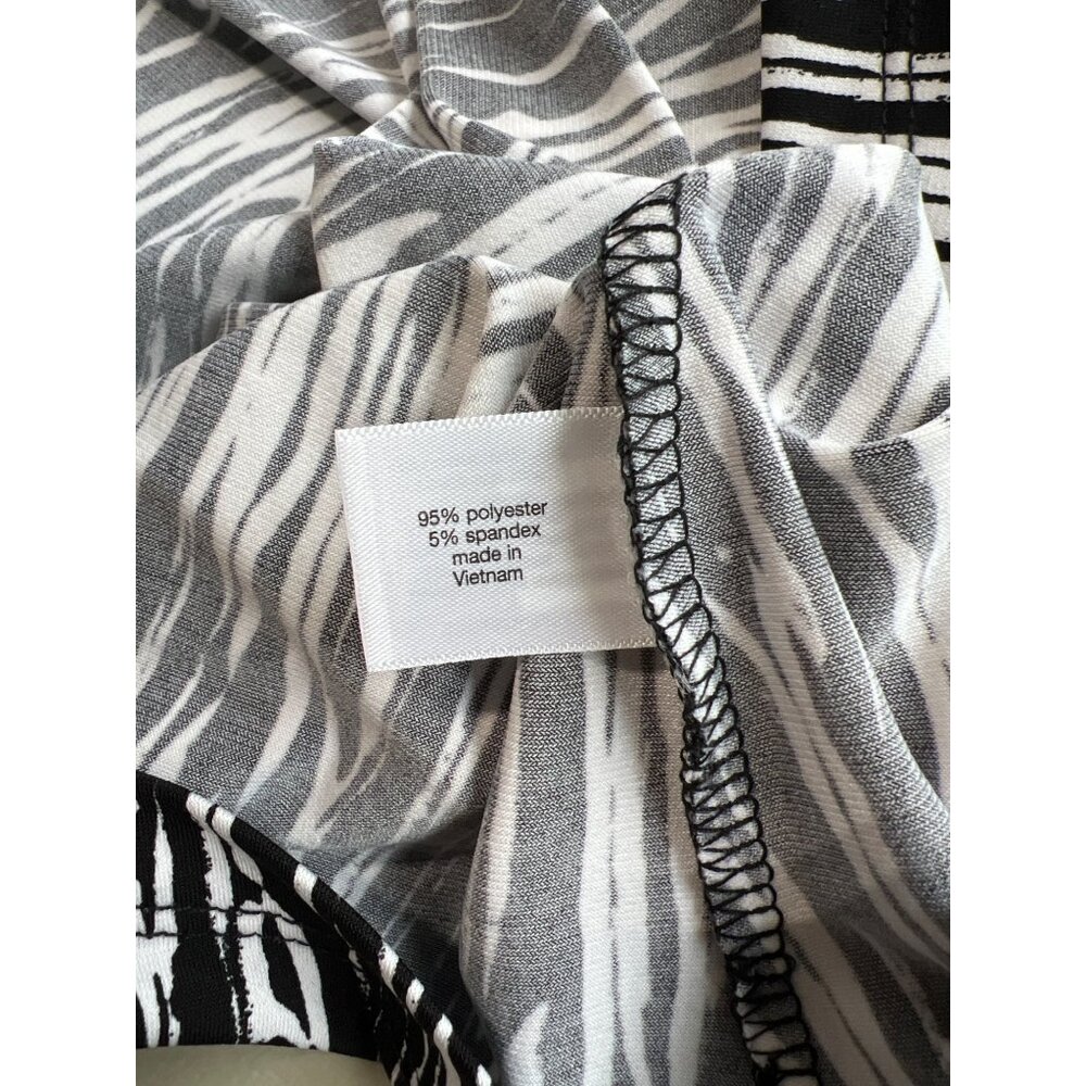 Lane Bryant Flutter Sleeve Zebra Print Dress Size… - image 5